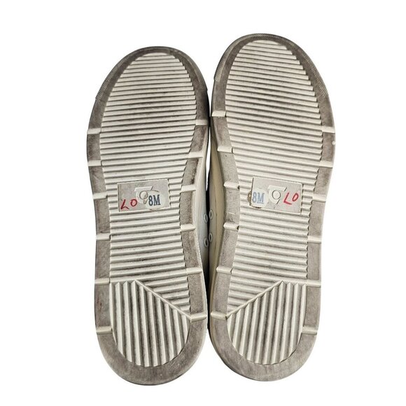 Tretorn White Sneakers Lace Up Low Top Leather Shoes Womens US 8 EUR 38.5 - Picture 5 of 8